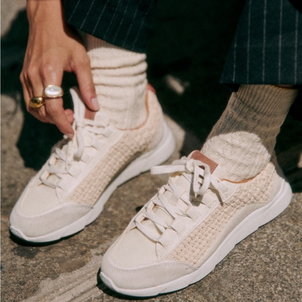 Sezane Sama Sneakers, Size 7